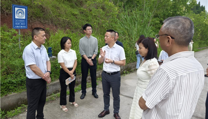 向诚督导调研遂宁市（安居）生活垃圾填埋场问题整改工作